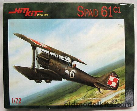 Hit Kit 1/72 Spad 61 C1, HK007 plastic model kit